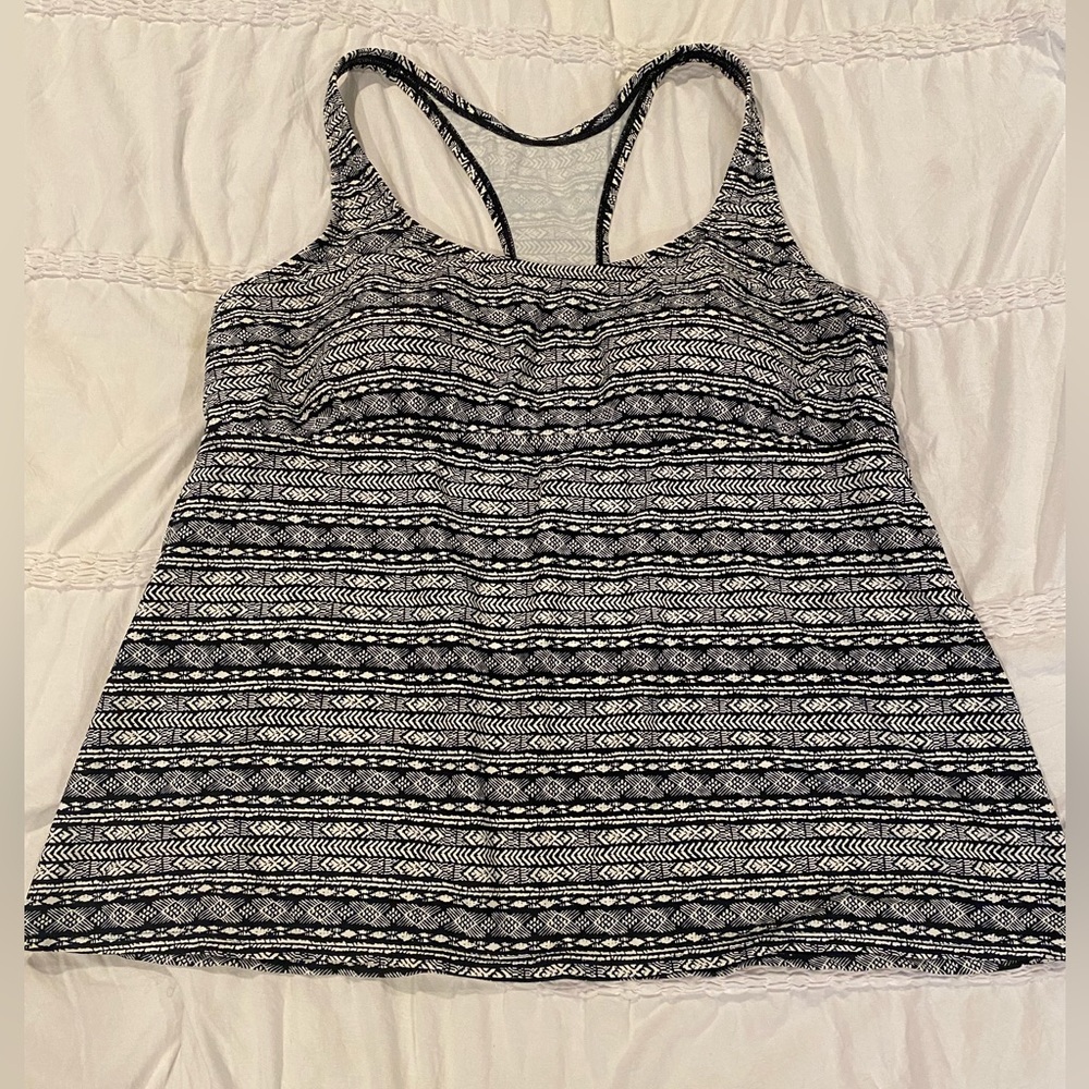 Ava and Viv racerback tankini swim top 18W